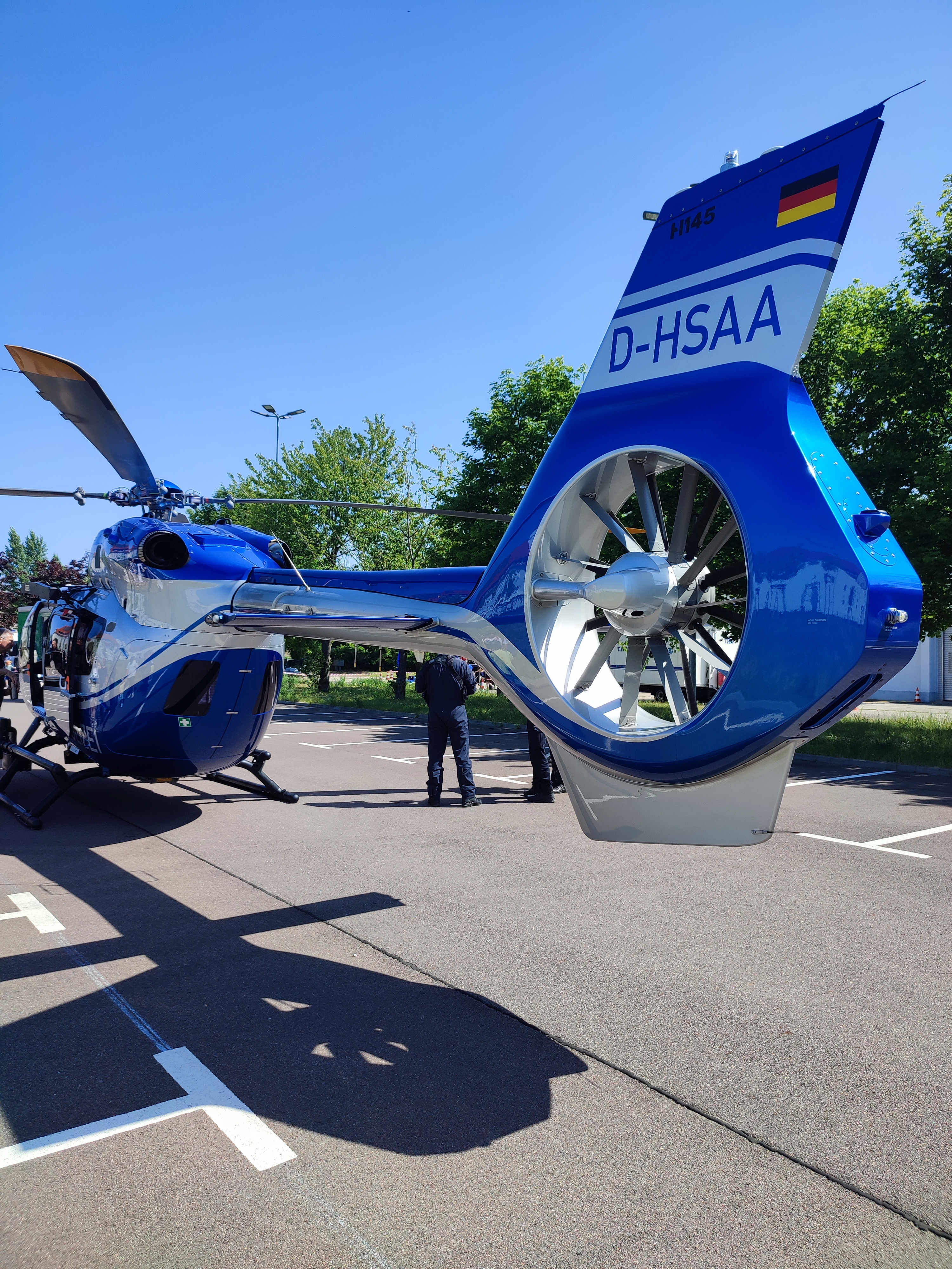 Polizei-Hubschrauber